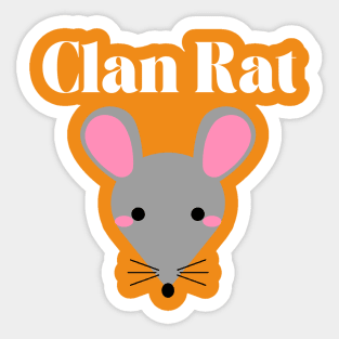 Clan Rat - Kate Daniels Universe Sticker